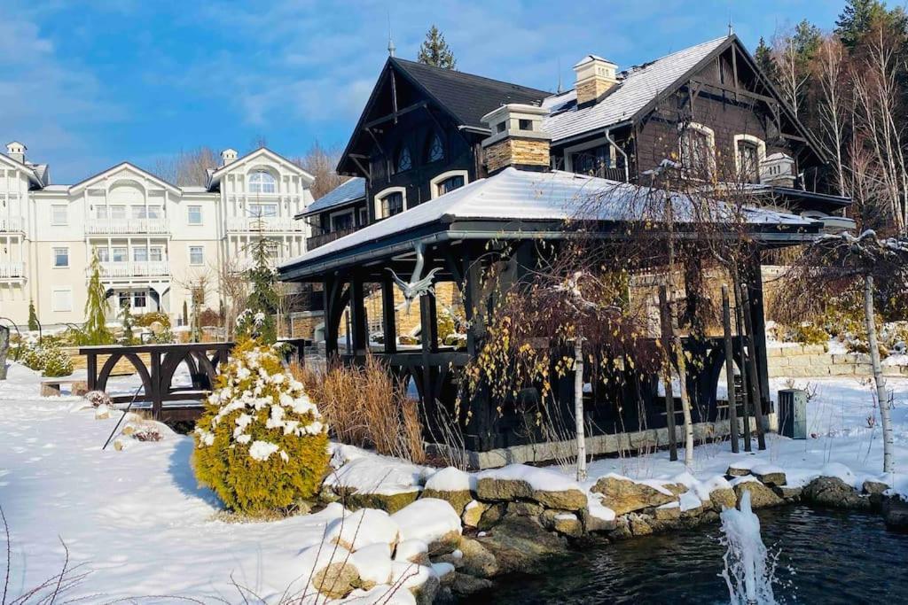 Dolina Wikingow-Apartament Suite Z Tarasem W Ogrodzie, Miejscem W Garazu I Dostepem Do Strefy Wellness Szklarska Poręba Buitenkant foto