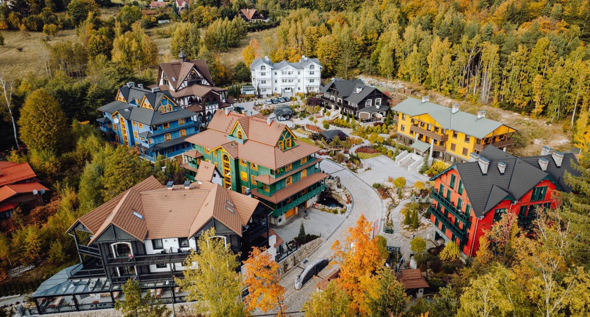 Dolina Wikingow-Apartament Suite Z Tarasem W Ogrodzie, Miejscem W Garazu I Dostepem Do Strefy Wellness Szklarska Poręba Buitenkant foto